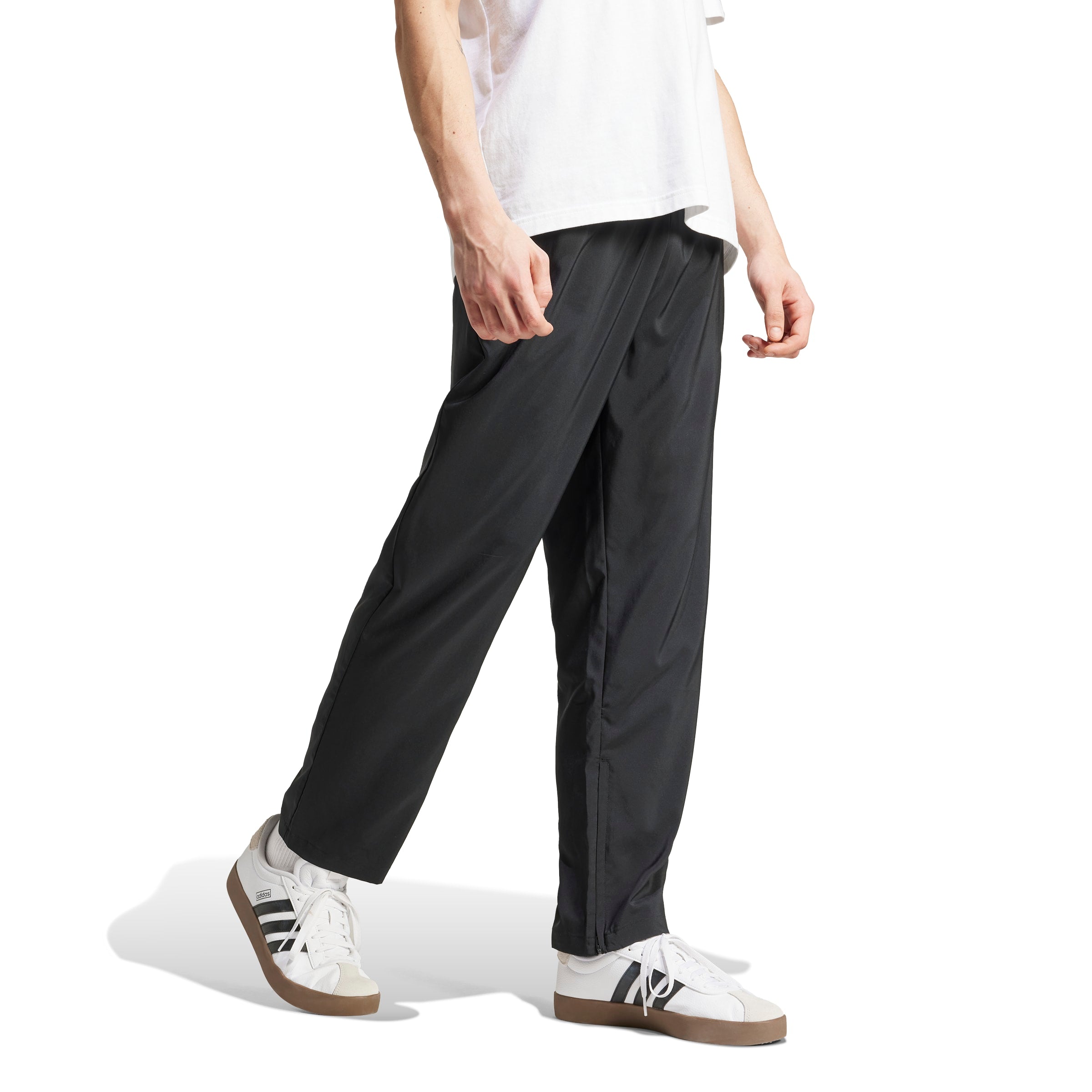 Adidas Essentials Small Logo Open-Hem Stanford Pant Black