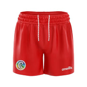 O'Neills Printed Camogie Shorts Red