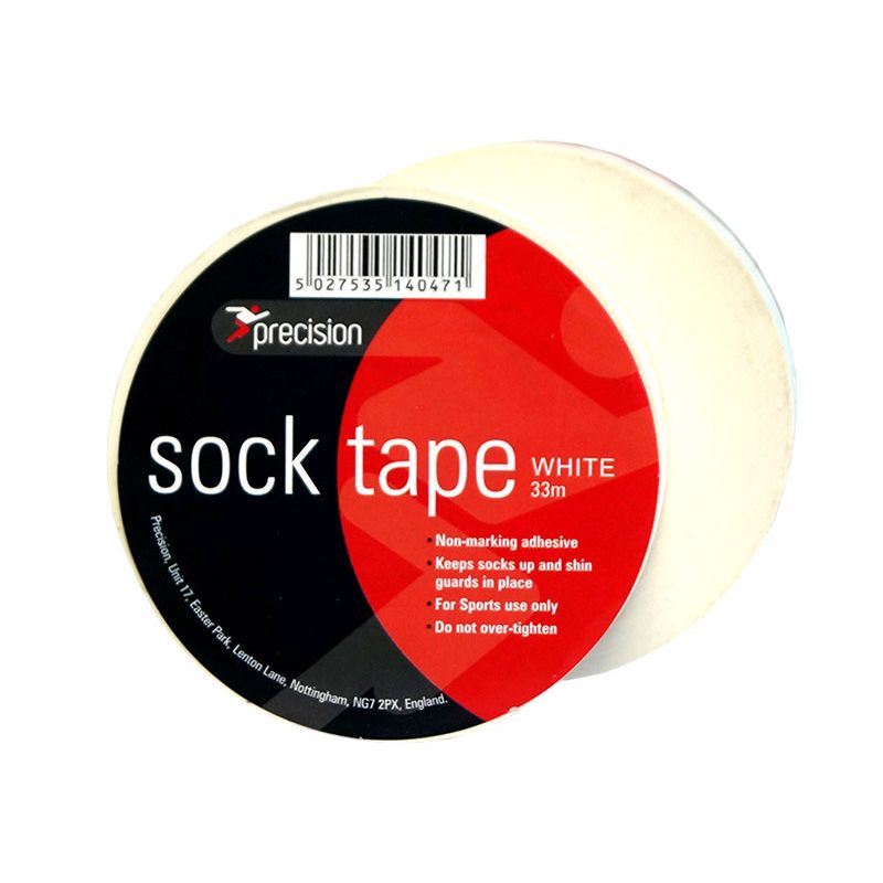 Precision Sock Tape 19mm White