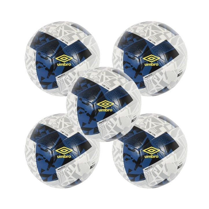 Umbro Neo Swerve Match Football 5 Pack