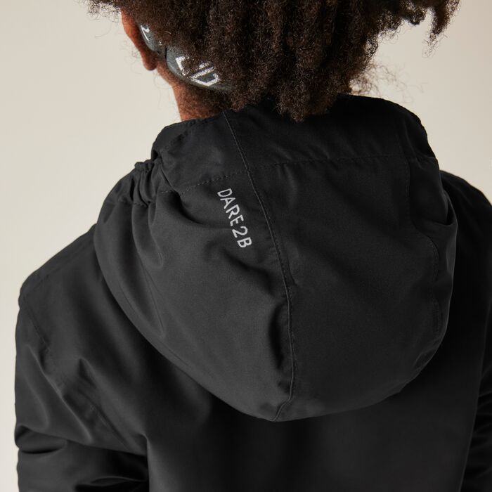 Dare2b Kids' Impose V Ski Jacket Black Grey