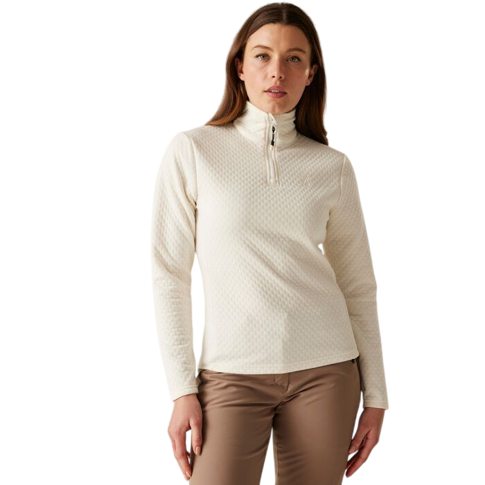 Dare2b Women's Blindside 1/4 Zip Midlayer | Egret