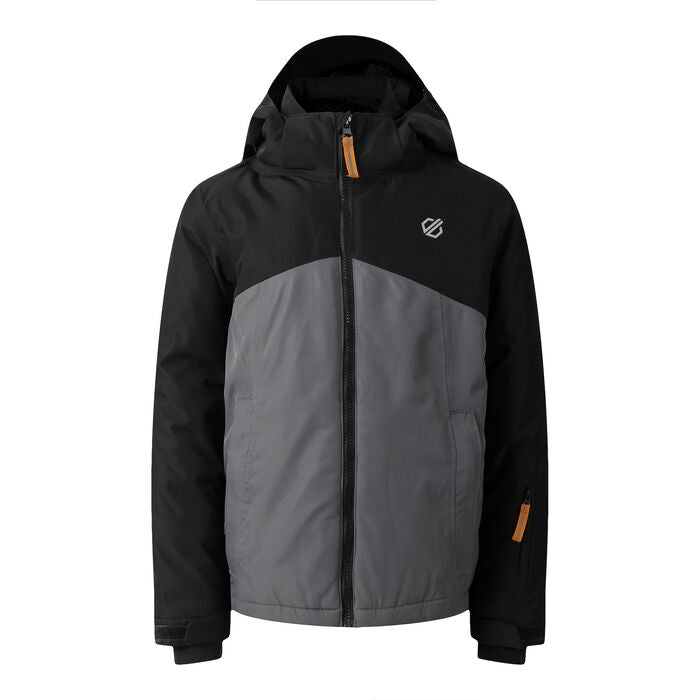Dare2b Kids' Impose V Ski Jacket Black Grey