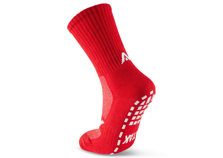 Atak Grip Non Slip Mid Length Red