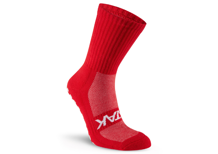 Atak Grip Non Slip Mid Length Red