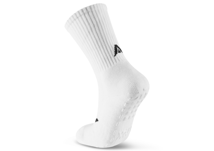 Atak Grip Non Slip Mid Length White