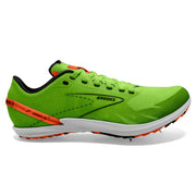 Brooks Draft XC Unisex Running Spikes Green Gecko