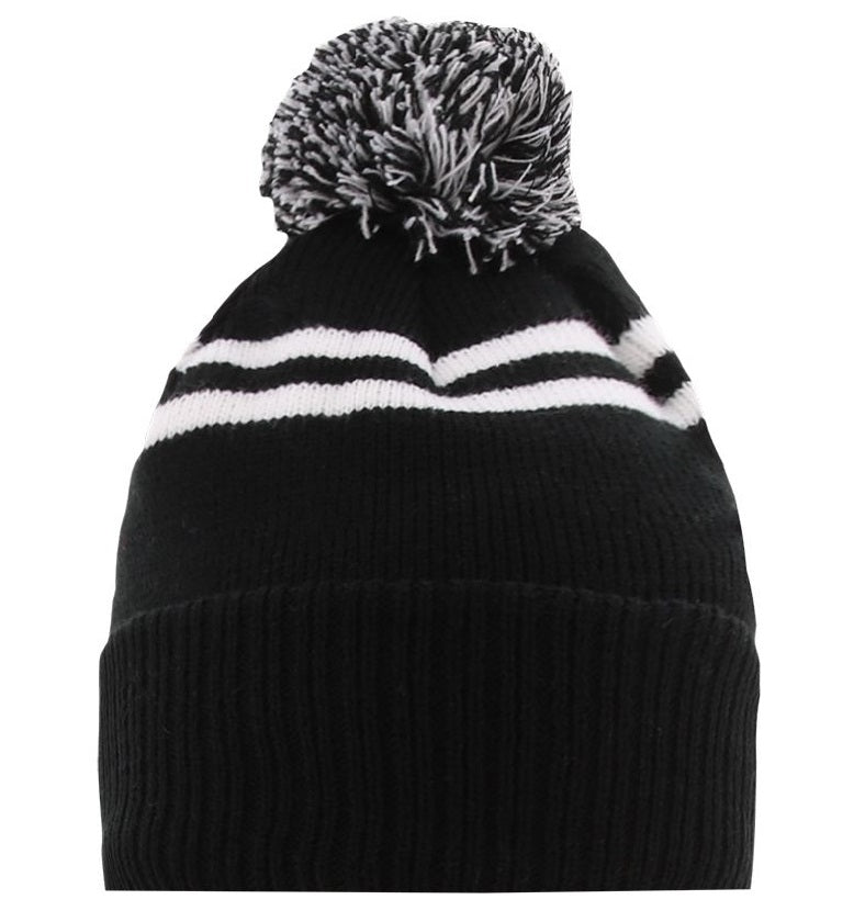O'Neills Canyon Bobble Hat Black White
