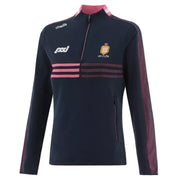 O'Neills Clare GAA Women's Nepal Half Zip Navy Pink