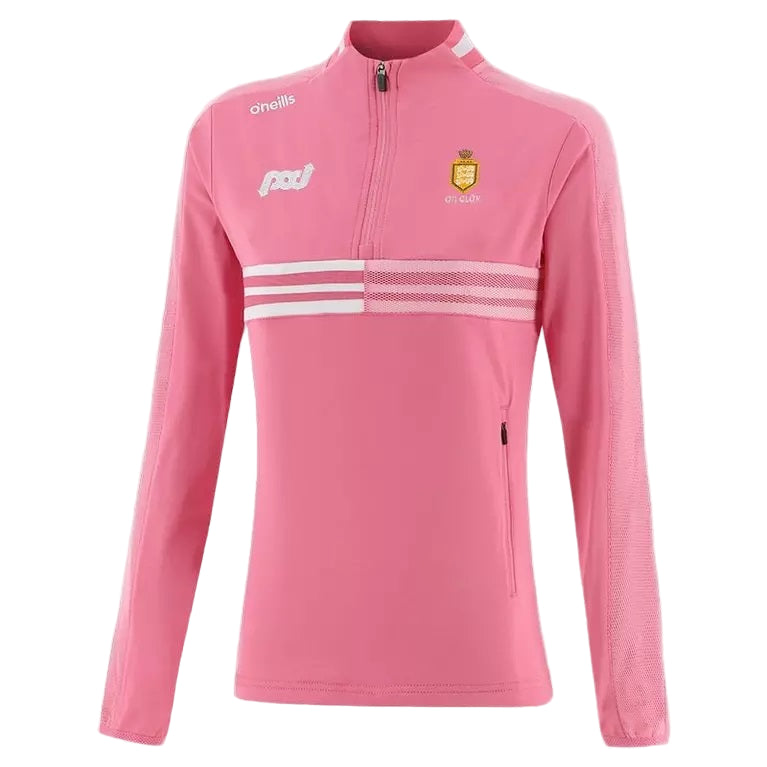O'Neills Clare GAA Women's Nepal Half Zip Pink