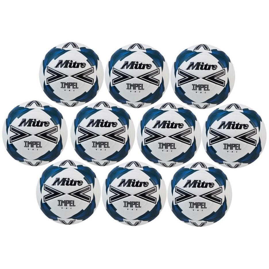 Mitre Impel One Training Football 10 Pack