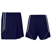 CS Club Training Zip Pocket Short Navy Melange Grey