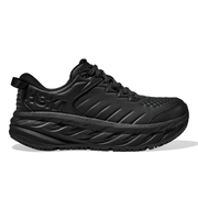 Hoka Bondi SR Leather Men's Running Shoes Black
