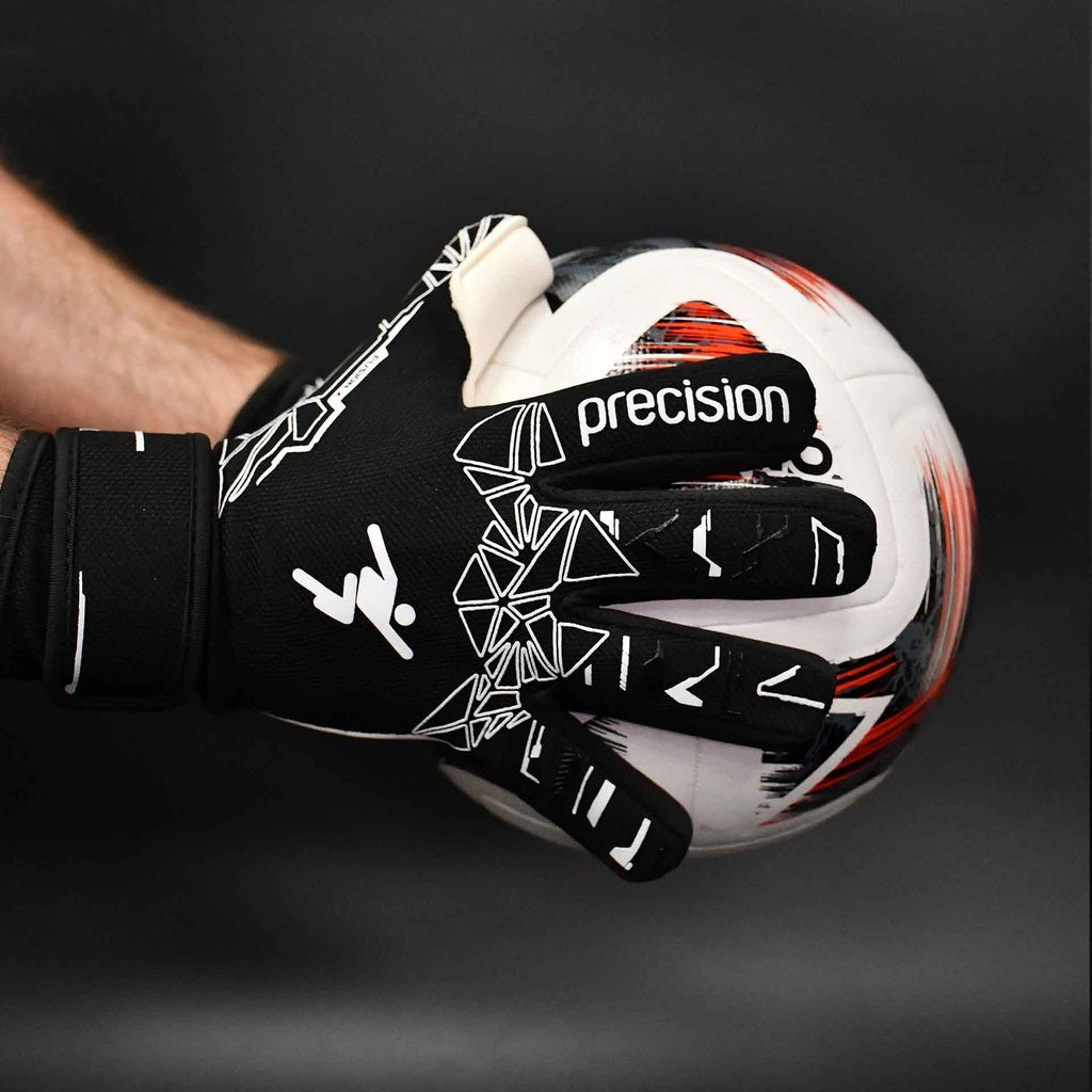Precision Fusion X Pro Lite Giga Goalkeeper Gloves Black