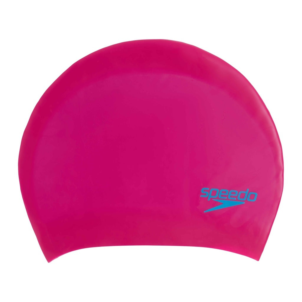 Speedo Long Hair Silicone Junior Swim Cap