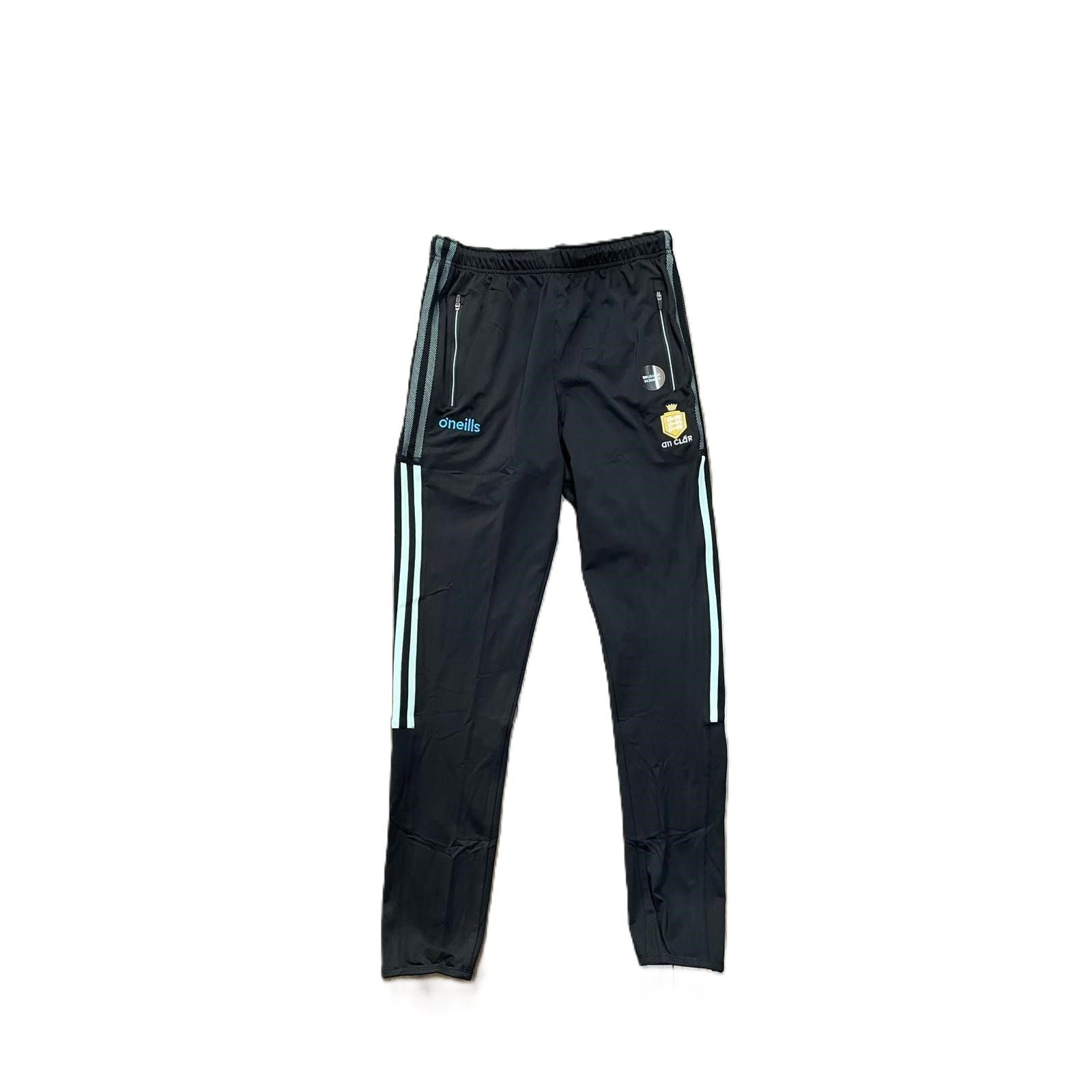 O'Neills Clare GAA Nepal Brushed Skinny Tracksuit Pants Black Blue
