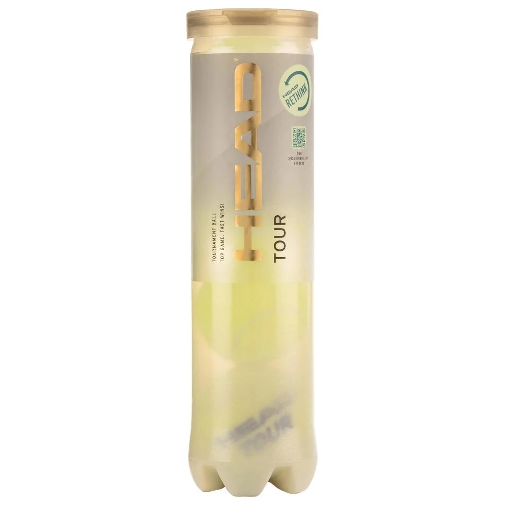 Head Tour Tennis Balls 4Pk