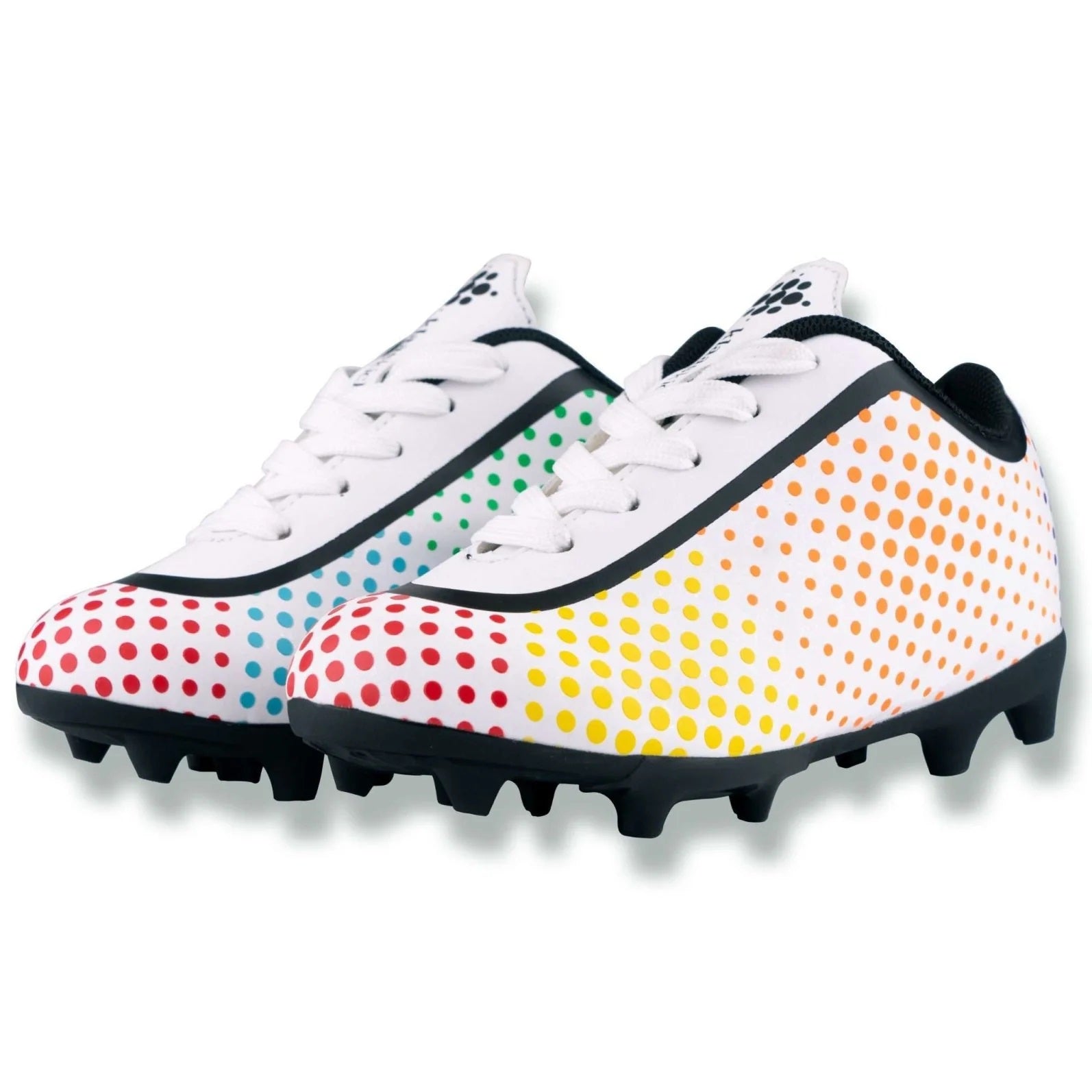 Klaaskickz Velcro Junior Football Boots White Multi White Multi