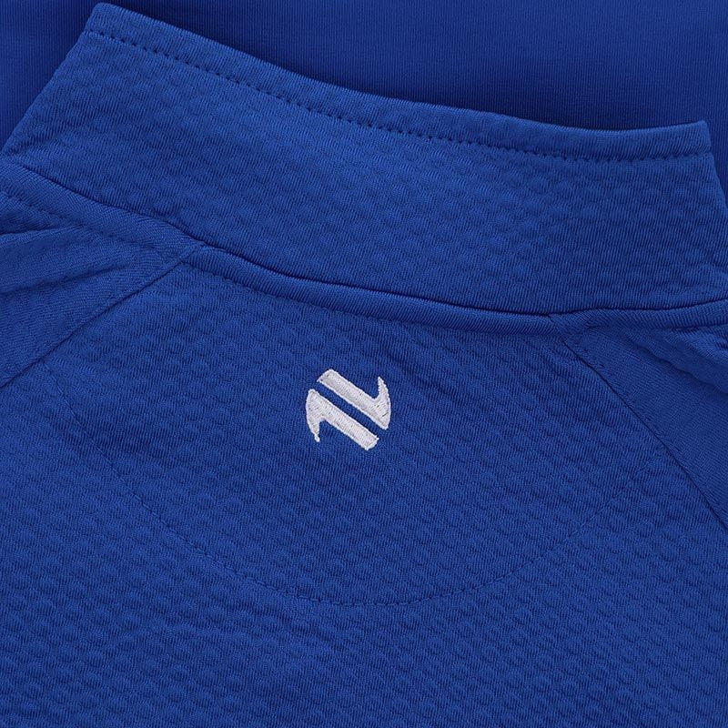 O'Neills Focus Brushed Half Zip Top Royal White