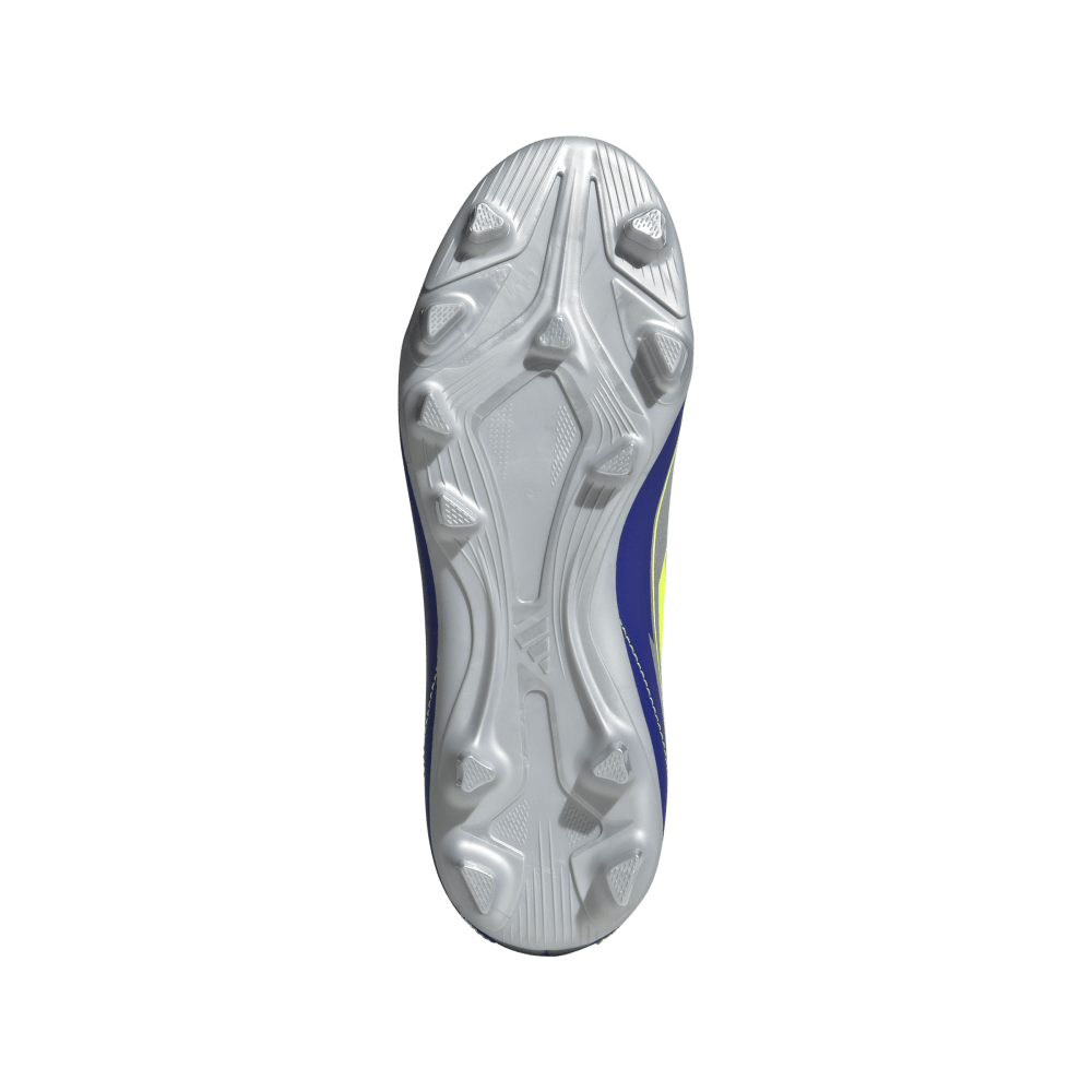 Adidas F50 Club Firm Ground Junior Football Boots (Silver)