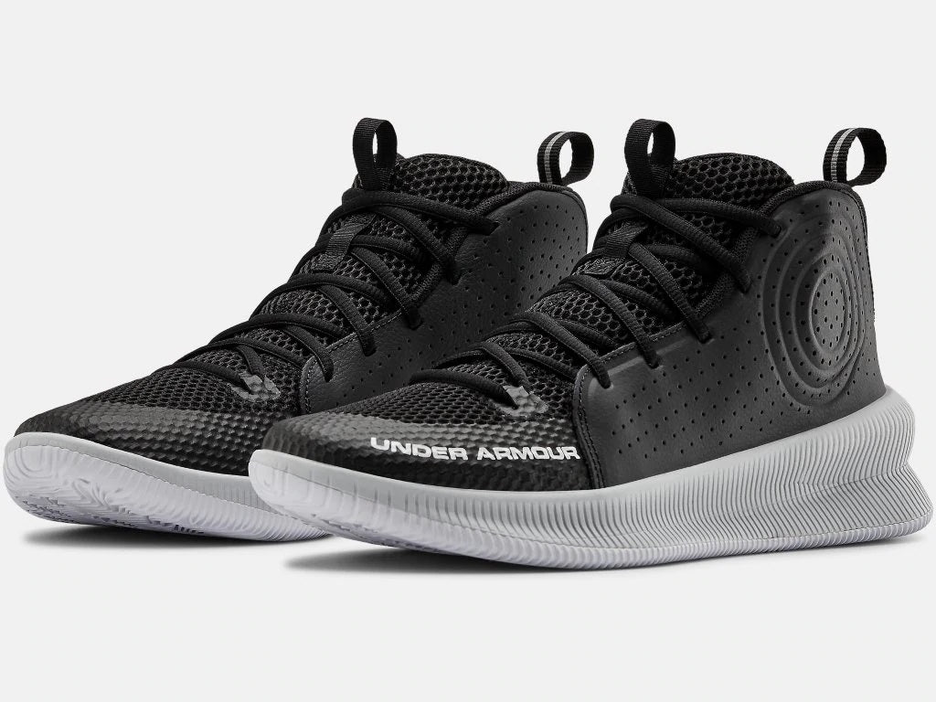 Under Armour Basketball Shoes Black White