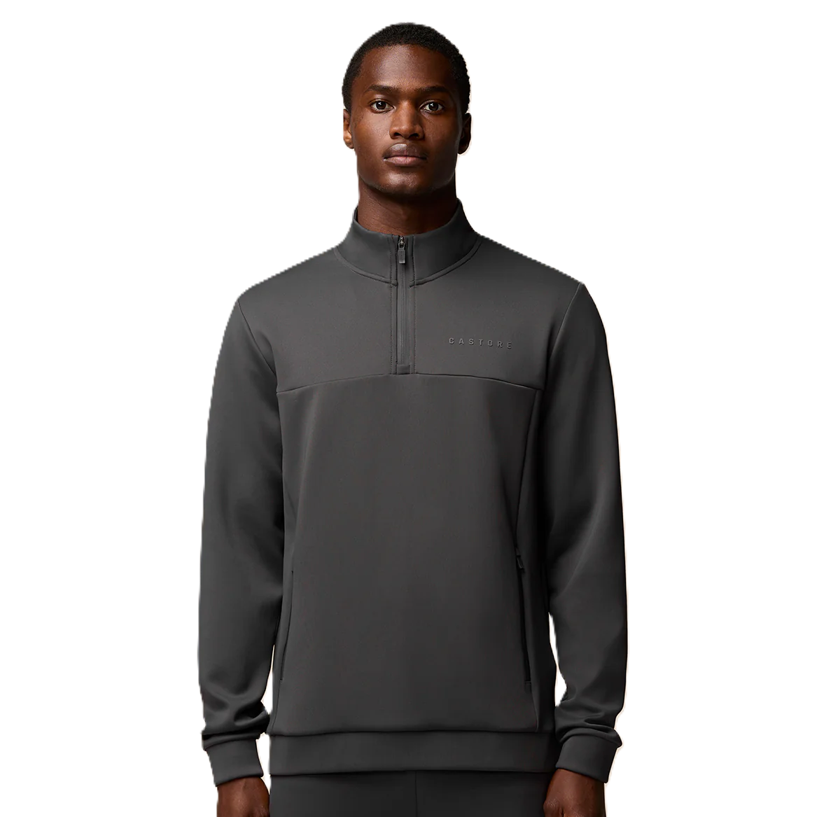 Castore Flex Men's Lifestyle 1/2 Zip Gunmetal