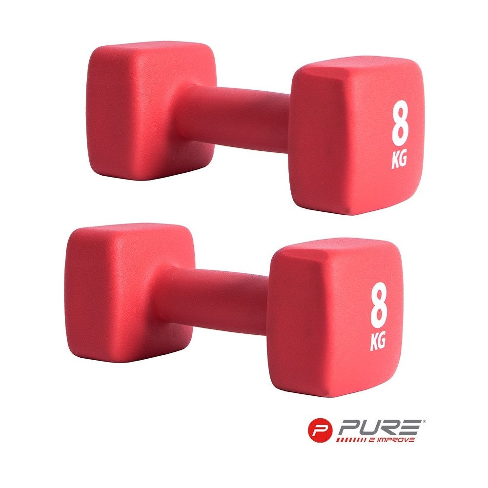 Pure2Improve P2I Neoprene Coated Dumbell