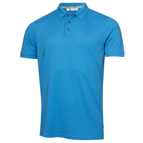 Calvin Klein Golf Mens Planet Polo Blue