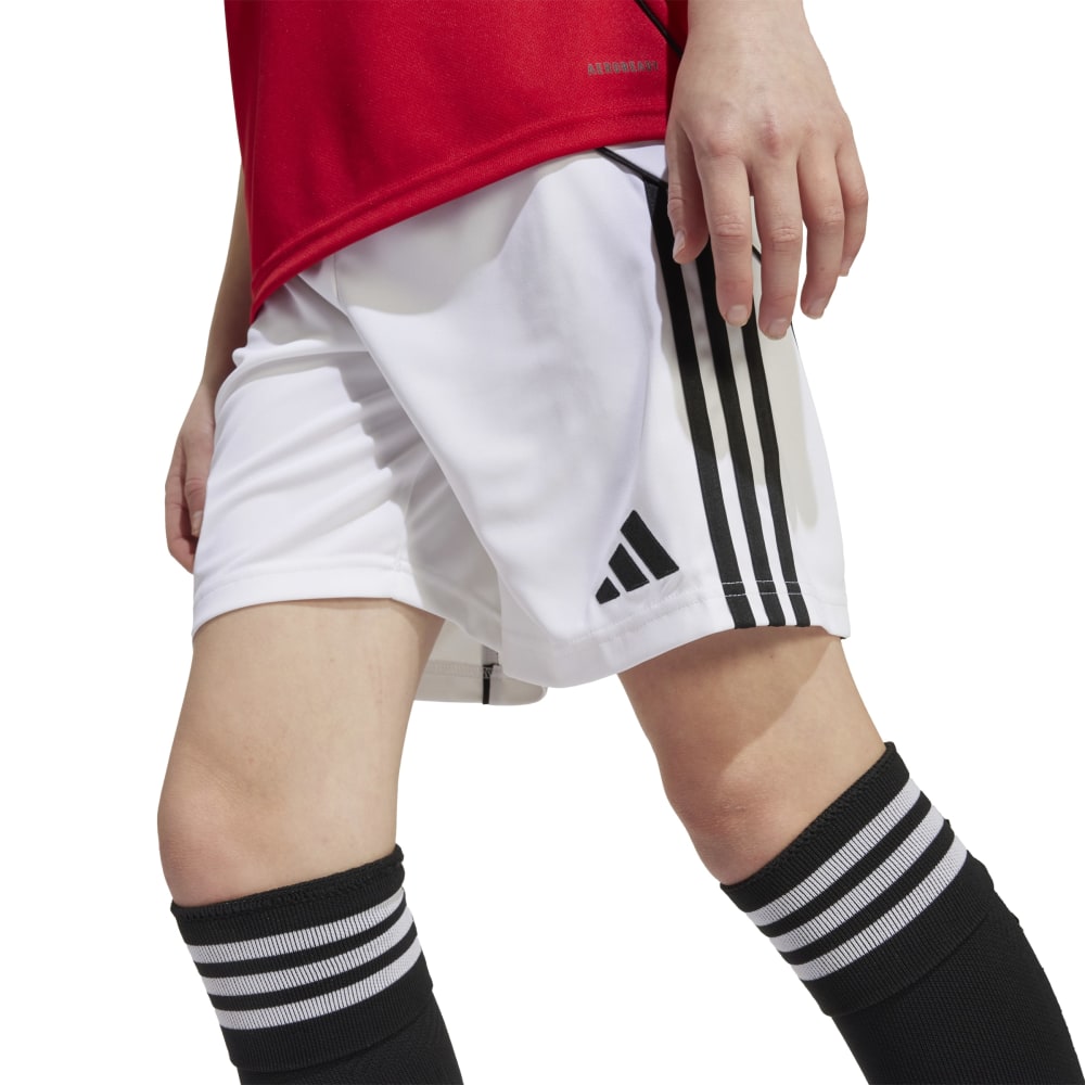 Adidas Manchester United 25/26 Home Shorts Kids White