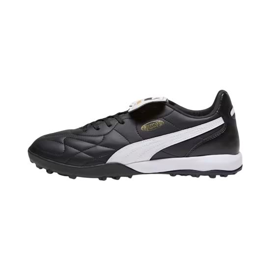 Puma KING TOP TT Football Boots Unisex Puma Black Puma White Gold