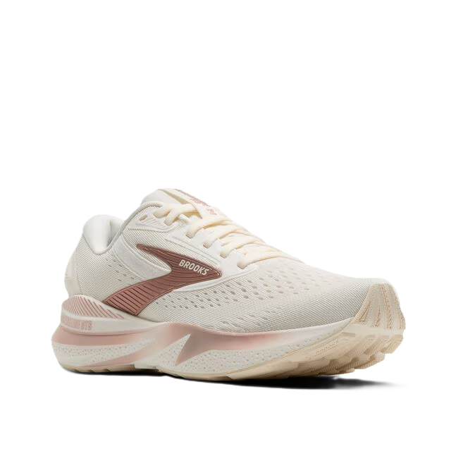 Brooks Adrenaline GTS 24 Women' Running Shoes Coconut Rose Gold White