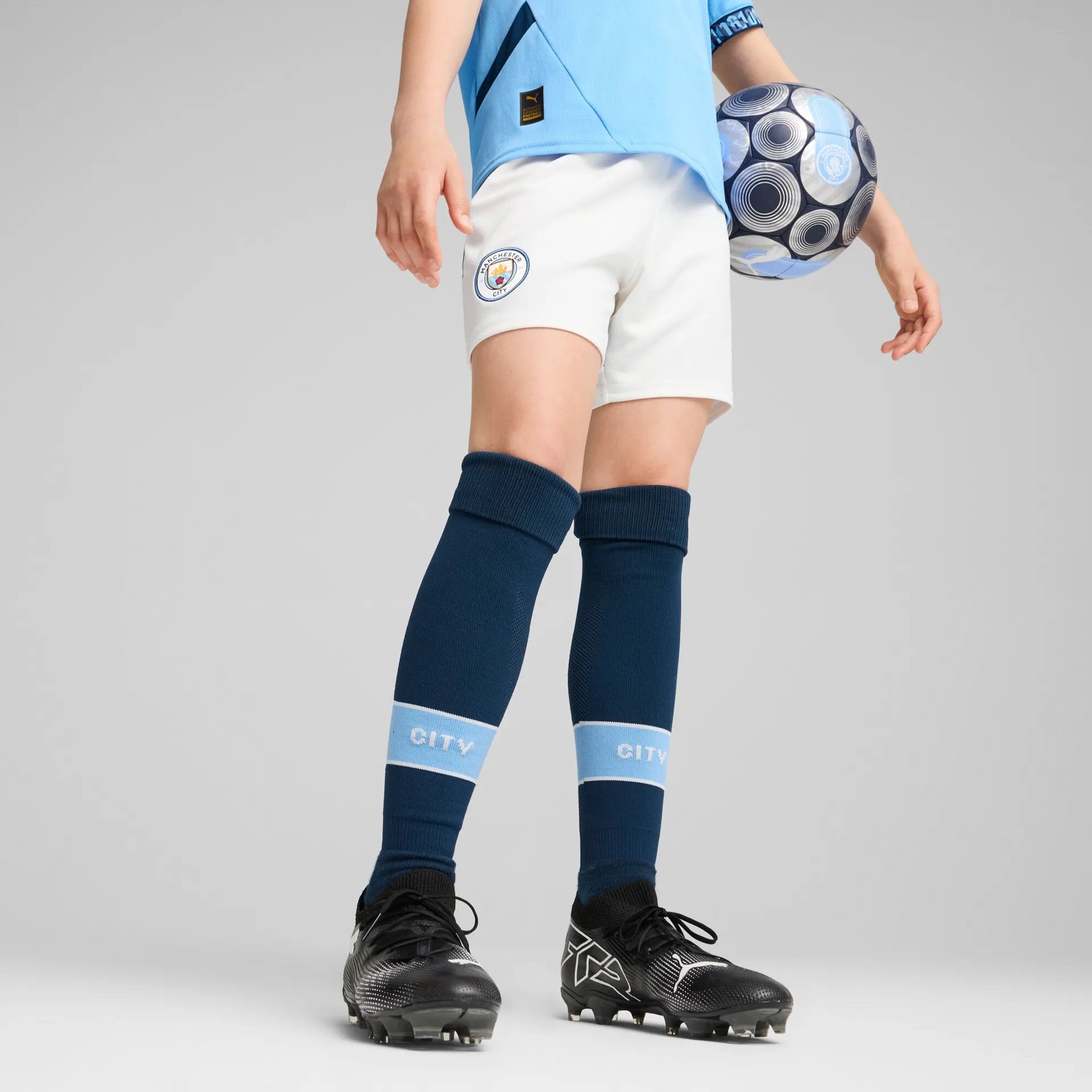 Puma Manchester City 24/25 Home Shorts Junior