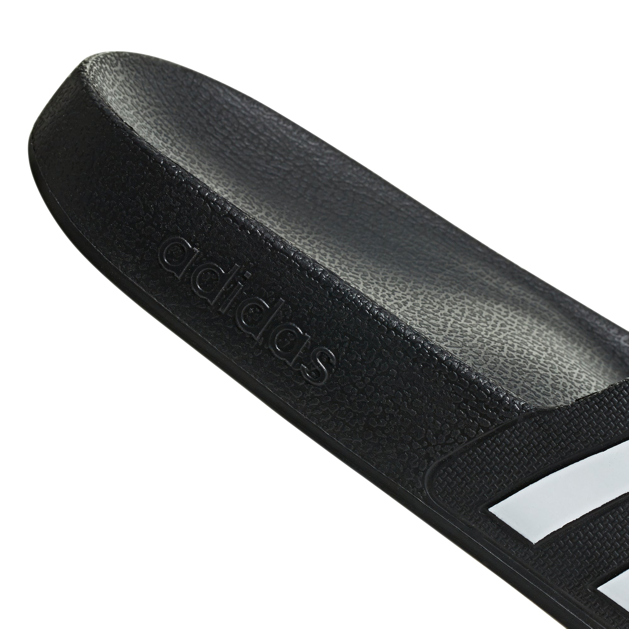 Adidas Adilette Aqua Slides Black White