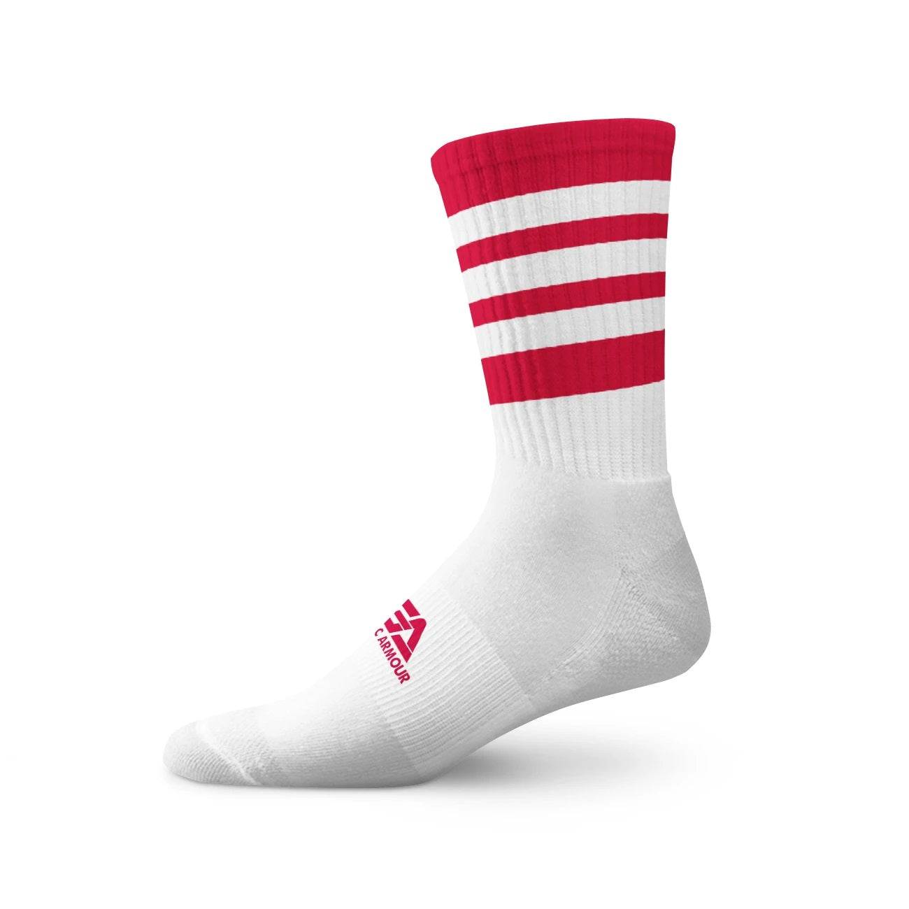 Gaelic Armour Elite Midi Sock (Red Solid)