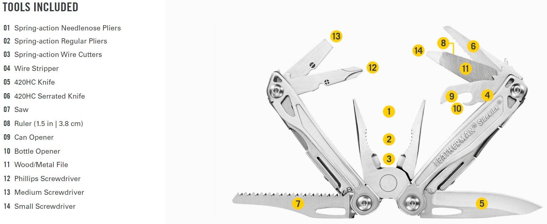 Leatherman Sidekick® MultiTool