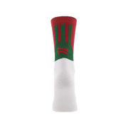 O'Neills Ion Midi Socks Red Green