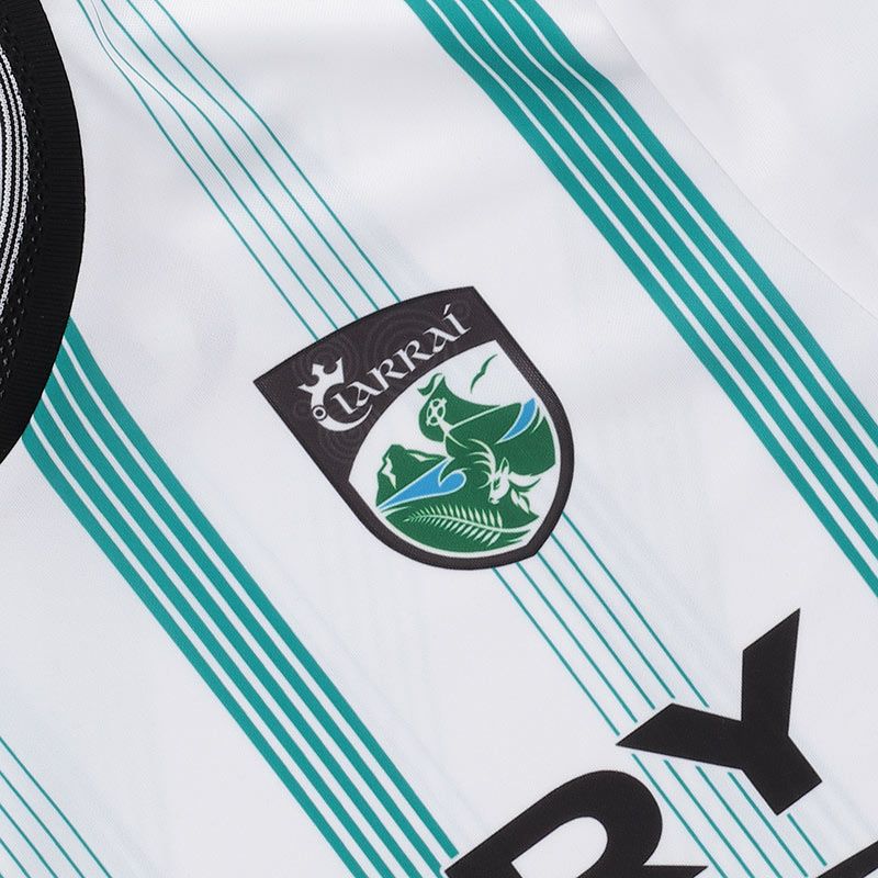 O'Neills Kerry GAA Training Jersey White Teal