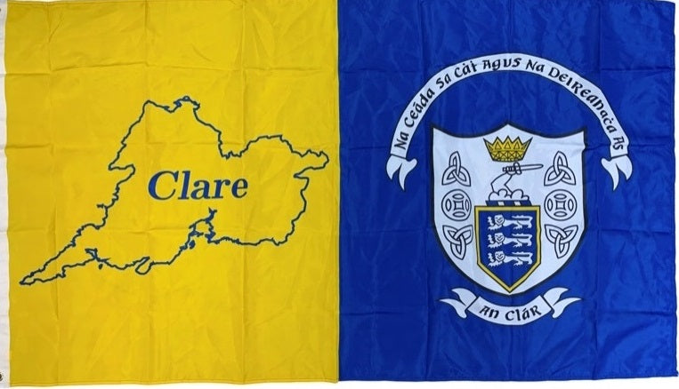 TCF Clare Crested Flag 3X2