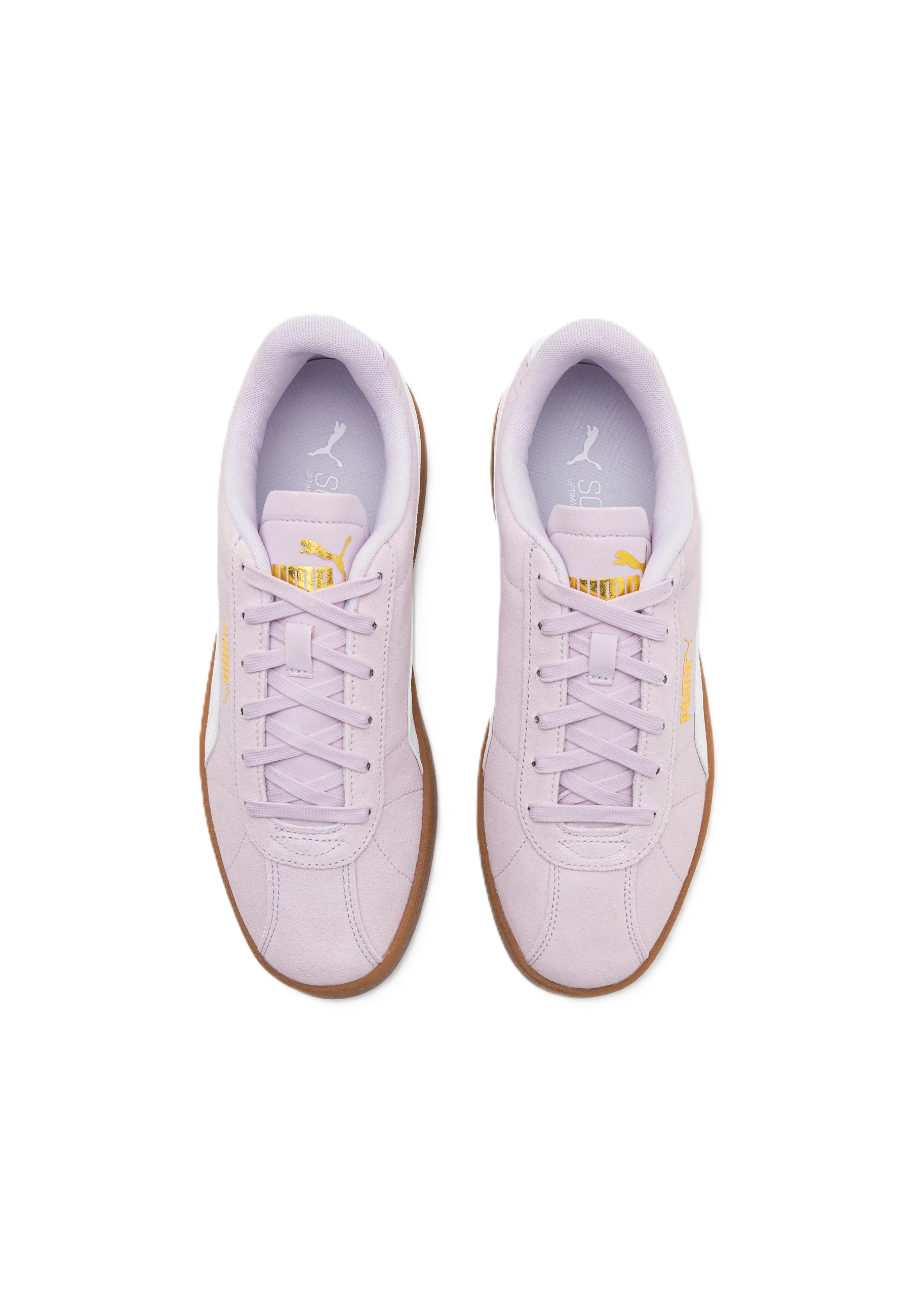 Puma Club II Womens Shoes Lilac Frost Puma White Gold
