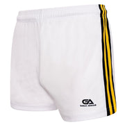 Gaelic Armour Gaelic Shorts White Black Amber