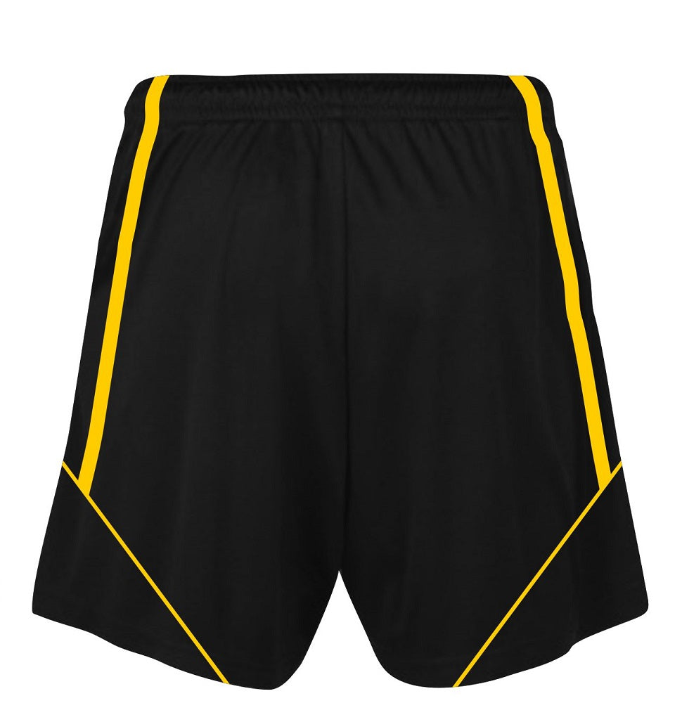 CS Club Training Zip Pocket Short Black Amber