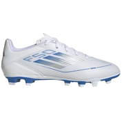 Adidas F50 Club Firm Multi Ground Boots White Metalic Silver