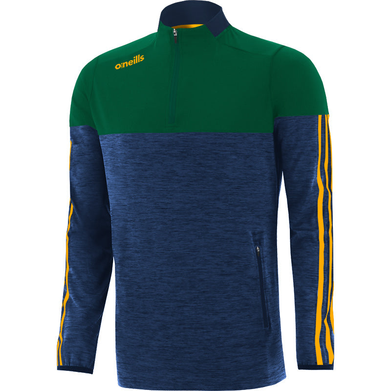 O'Neills Osprey Brushed Half Zip (Navy Melange Bottle Amber)