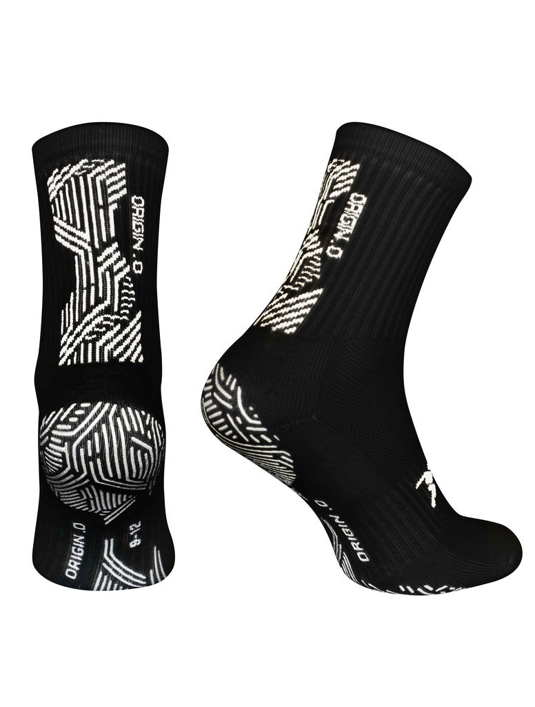 Precision Origin.0 Grip Socks Black