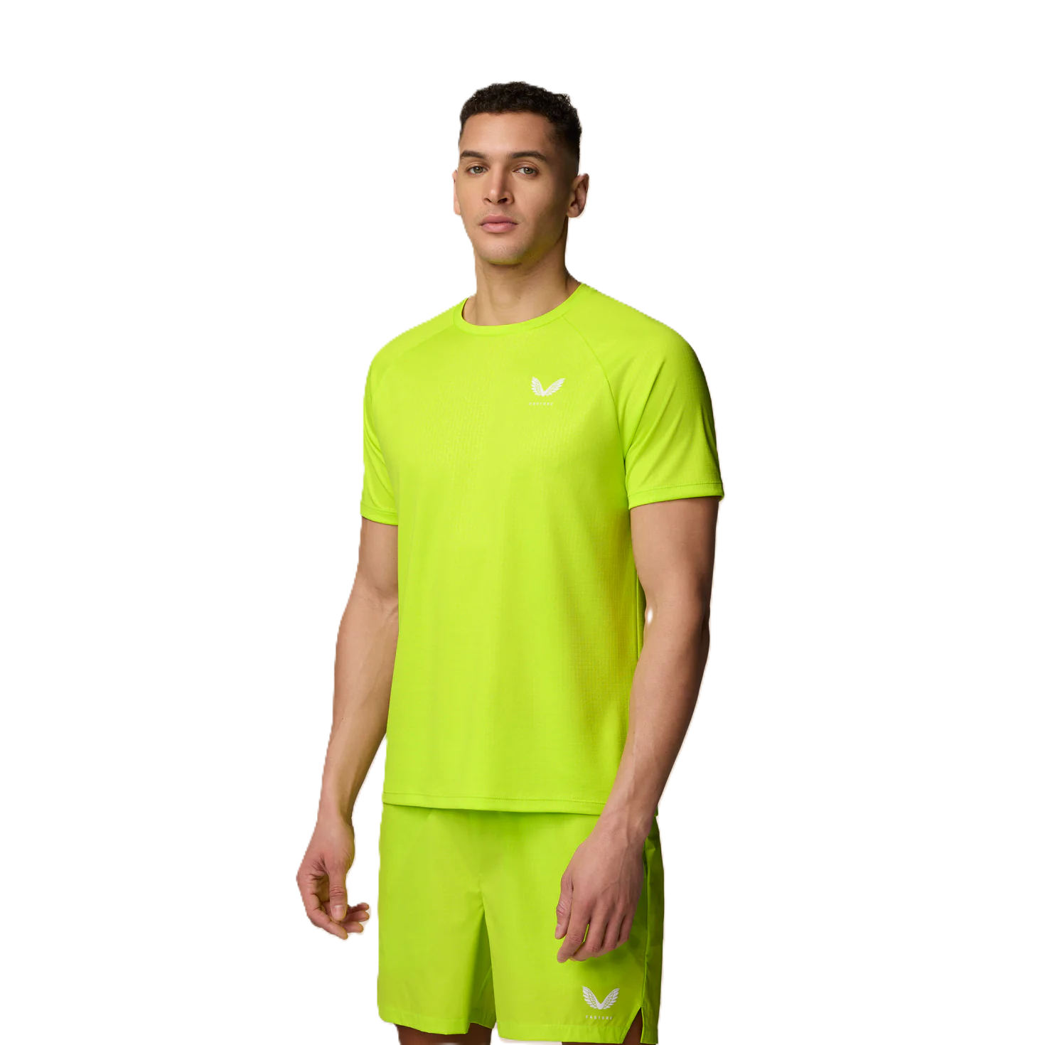 Castore Adapt Mens Training T-Shirt Acid Lime