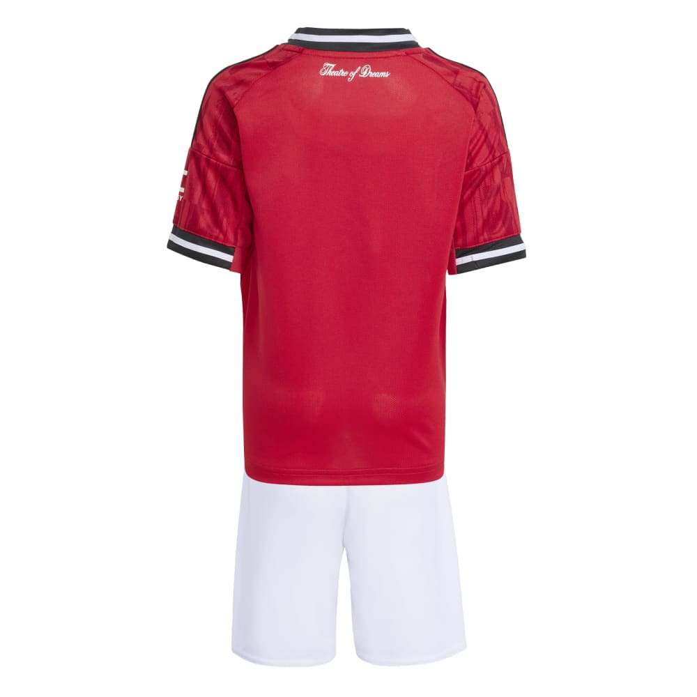 Adidas Manchester United 25/26 Home Mini Kit