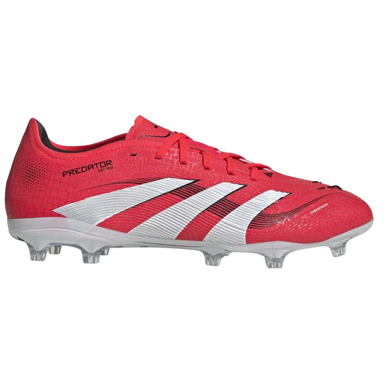 Adidas Predator Pro Firm Ground Boots Lucid Red White Core Black