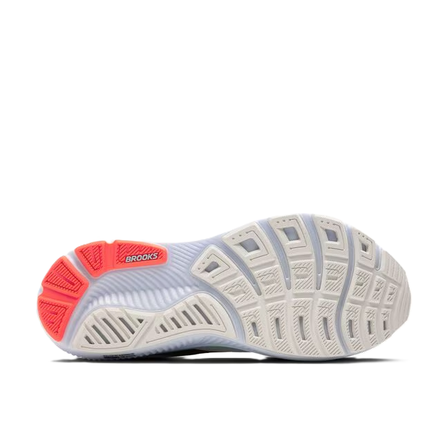 Brooks Ghost 17 Men's Running Shoes White Gecko