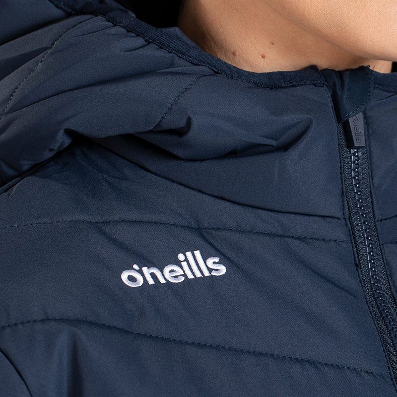 O'Neills Women's Maddox Hooded Padded Jacket Navy