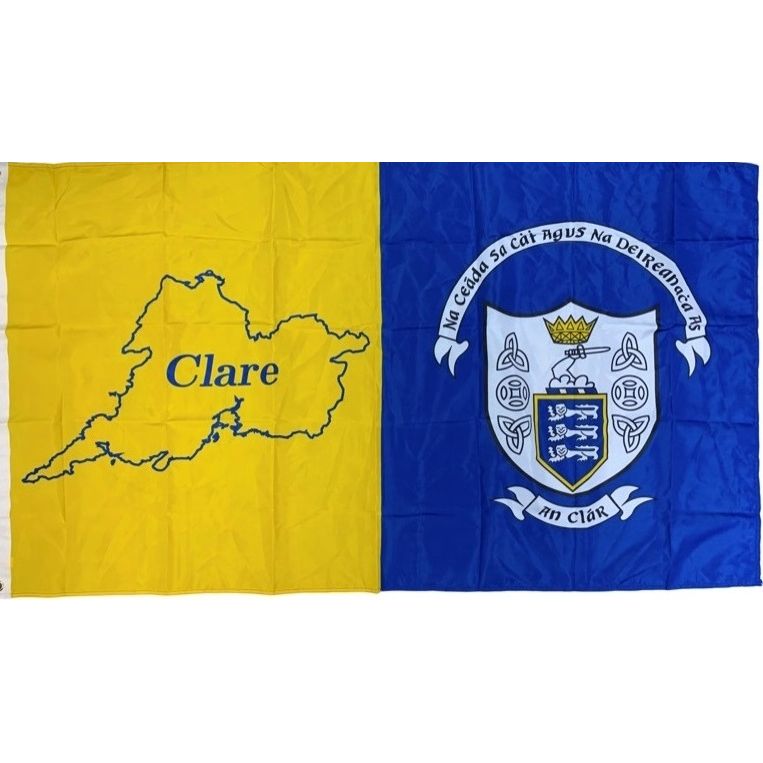 TCF Clare Crested Flag 3X2